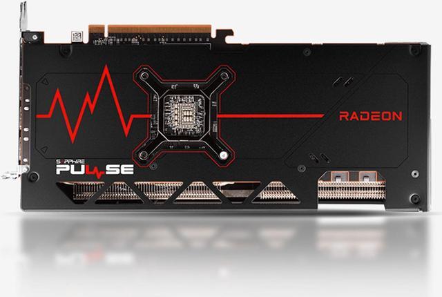 Alt view image 5 of 7 - SAPPHIRE Tech PULSE AMD  RX 7800 XT 12GB D6 OC Gaming Graphics Card, AMD RDNA 3, PCIe 4.0*16, 16GB GDDR6, HDMI 4K, DisplayPort 2.1a, 256 bit, High TG Copper PCB, Digital Power Design, black