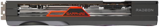 Alt view image 5 of 7 - Sapphire tech ONCE HUMAN  RX 7800 XT 16G D Gaming Graphics Card,  RDNA 3, 19.5 Gbps, PCIe 4.0, 16GB GDDR6, HDMI 4K*1, DisplayPort 2.1*3, 256 bit, Digital Power Design, black