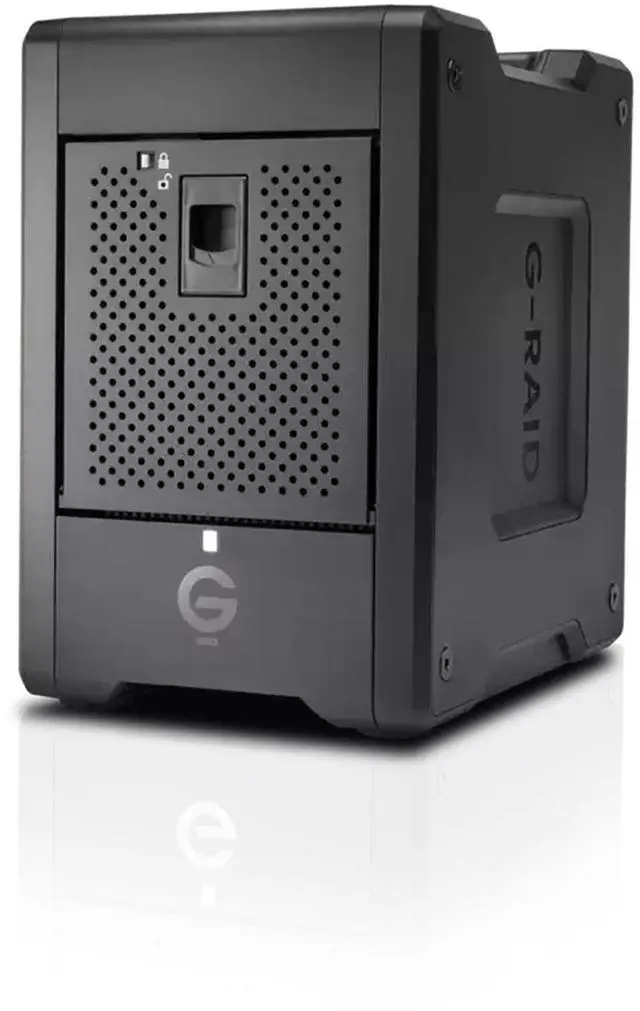 Main image of SanDisk Professional Extreme SHUTTLE 4-Bay Enterprise Hard Drive with Hardware RAID, Dual Thunderbolt 3/USB-C Interfaces High Speed 1000MB/S, Daisy Chain 5 Devices, Mac/Win Compatible, EDHD, 48TB
