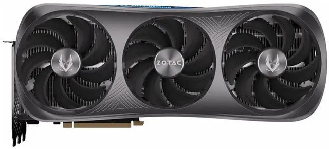 Alt view image 2 of 7 - ZOTAC GeForce RTX 4070Ti SUPER-16GB AMP EXTREME Graphics Card, Gaming, AI Design,Video Editing, 3D Rendering, 3 x DP, 1 x HDMI, 16GB GDDR6X, 256-bit, Express 4.0 x16,2640MHz,21Gbps