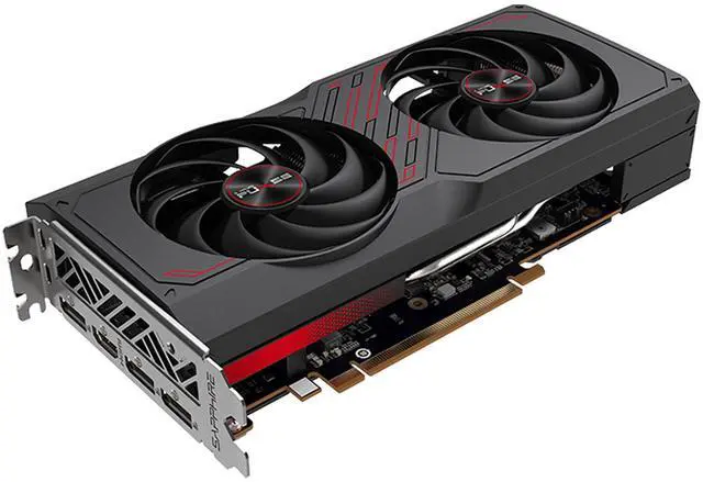 Alt view image 3 of 7 - Sapphire Tech PULSE Radeon RX 7650 GRE  Graphics Card, gaming video card (computer), 8GB GDDR6 128 bit 2695 MHz 18 Gbps, RDNA 3 Architecture,  PCI-Express 4.0