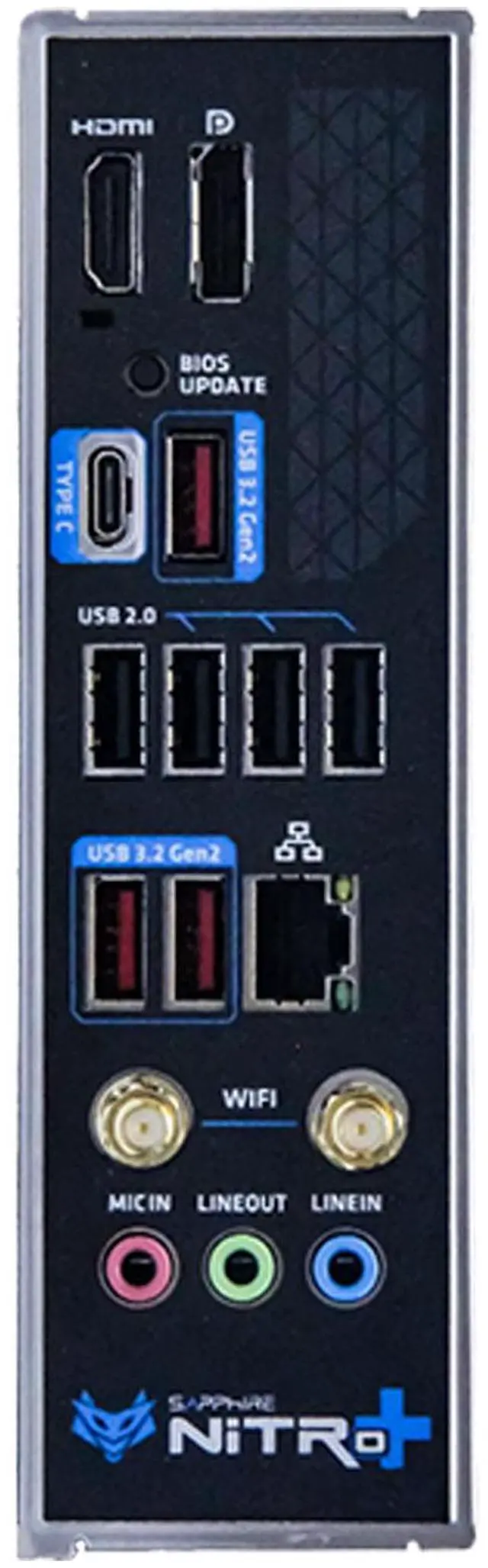 Alt view image 5 of 7 - Sapphire Tech NITRO+ B850M WIFI Motherboard, Desktop Motherboard, for AMD Razorback 9000/8000/7000 Series Processors, WIFI6+ Bluetooth 5, AMD B850, AM5, 1*PCIE5.0x16,1*PCIE4.0x4, 1*HDMI, 1*DP