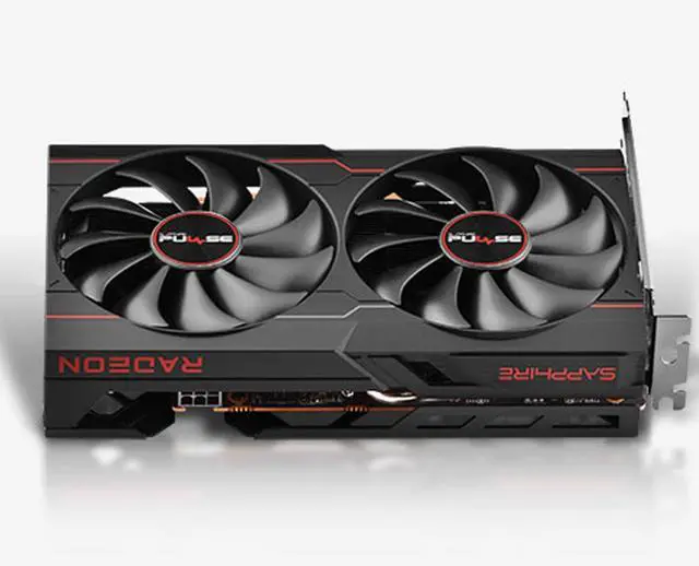 Alt view image 4 of 7 - SAPPHIRE Tech Pulse Radeon RX 6500 XT Video Card,oc, Graphics card, 2825 MHz, 4GB, 64-bit, GDDR6, 18 Gbps, RDNA 2
