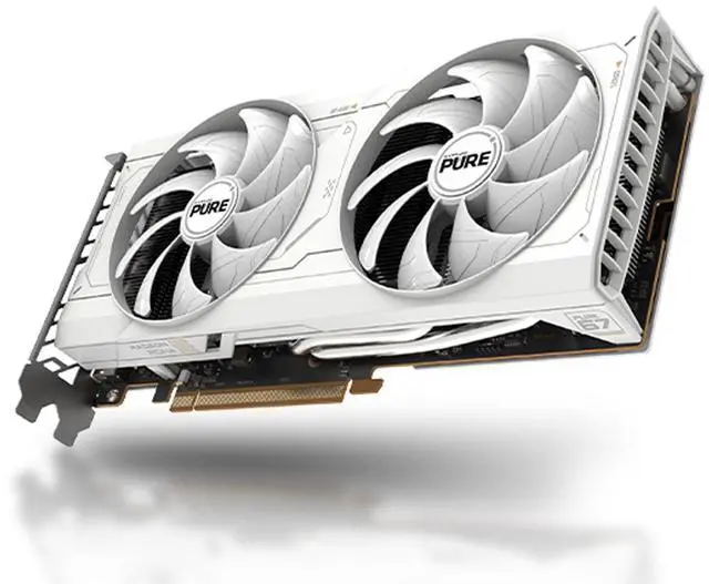 Alt view image 2 of 7 - SAPPHIRE Tech PURE AMD Radeon RX 6750 GRE Gaming Graphics Card, RDNA 2, PCIe 4.0, 10GB GDDR6, HDMI 4K, DisplayPort 1.4a, Dual-X Cooling Technology, video card