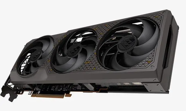 Alt view image 5 of 5 - Sapphire Tech Blackdiamond Radeon RX 7650 GRE Graphics Card, gaming video card (computer), 8GB GDDR6 128 bit 2695 MHz 18 Gbps, RDNA 3 Architecture, PCI-Express 4.0