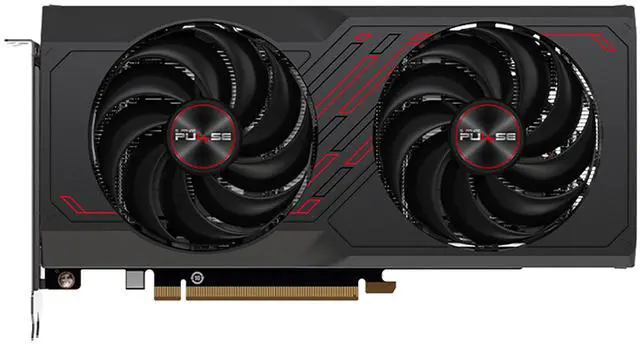 Main image of Sapphire Tech Pulse  Radeon RX 7650 GRE Graphics Card, gaming video card (computer), 8GB GDDR6 128 bit 2695 MHz 18 Gbps, RDNA 3 Architecture, PCI-Express 4.0