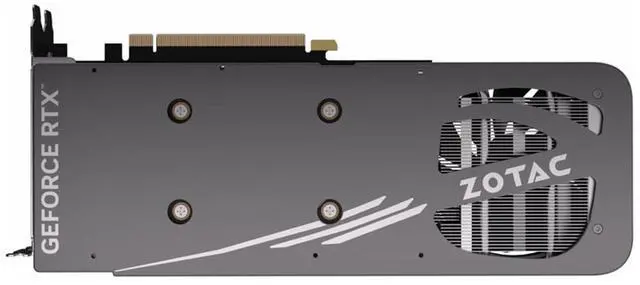 Alt view image 3 of 7 - ZOTAC RTX 4070 SUFER MOONLIGHT SHADOW OC Graphics Card, Gaming, AI Design, Video Editing, 3D Rendering, 3 x DP, 1 x HDMI, 12GB GDDR6, 192-bit, Express 4.0 16x, 2505MHz, 21 Gbps