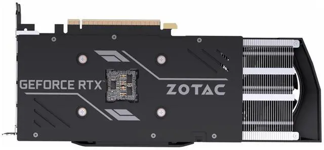 Alt view image 3 of 7 - ZOTAC RTX 4070-12GD6 MOONLIGHT SHADOW OC Graphics Card, Gaming, AI Design, Video Editing, 3D Rendering, 3 x DP, 1 x HDMI, 12GB GDDR6, 192-bit, Express 4.0 16x, 2490MHz, 20 Gbps