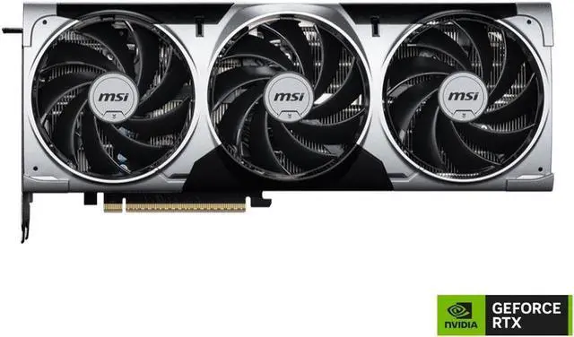 Alt view image 2 of 5 - MSI Ventus GeForce RTX 5080 16GB GDDR7 PCI Express 5.0 Graphics Card RTX 5080 16G VENTUS 3X OC PLUS
