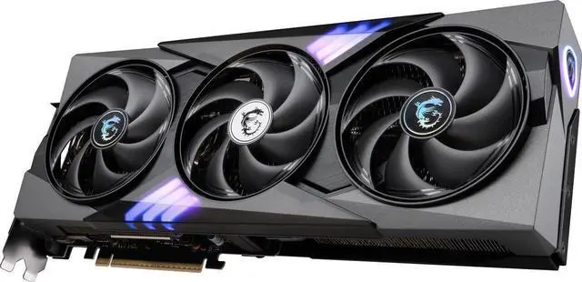 Alt view image 3 of 7 - MSI Gaming GeForce RTX 5070 Ti 16GB GDDR7 PCI Express 5.0 Graphics Card RTX 5070 Ti 16G GAMING TRIO OC PLUS