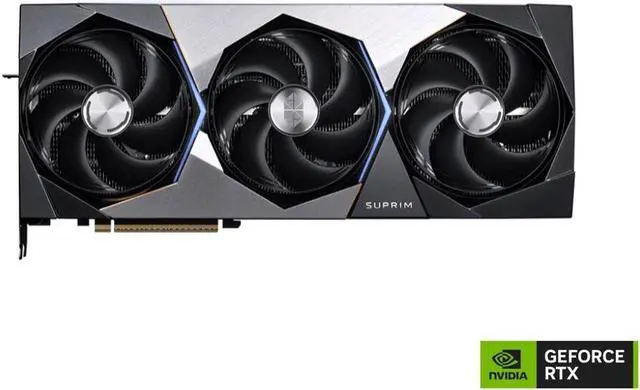 Alt view image 2 of 7 - MSI Suprim GeForce RTX 5090 32GB GDDR7 PCI Express 5.0 Graphics Card RTX 5090 32G SUPRIM SOC