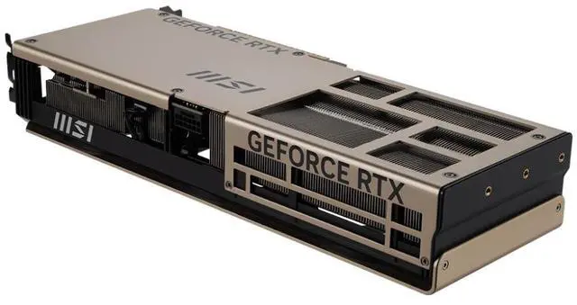 Alt view image 5 of 7 - MSI INSPIRE GeForce RTX 5070 12 GB GDDR7 PCI Express 5.0 Graphics Card GeForce RTX 5070 12G INSPIRE 3X OC