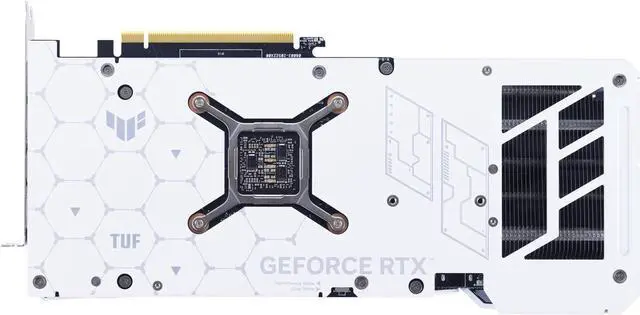 Alt view image 4 of 11 - ASUS TUF Gaming NVIDIA GeForce RTX 4070 Ti SUPER White OC Edition Gaming Graphics Card (PCIe 4.0, 16GB GDDR6X) TUF-RTX4070TIS-O16G-WHITE-GAMING,Refurbish card