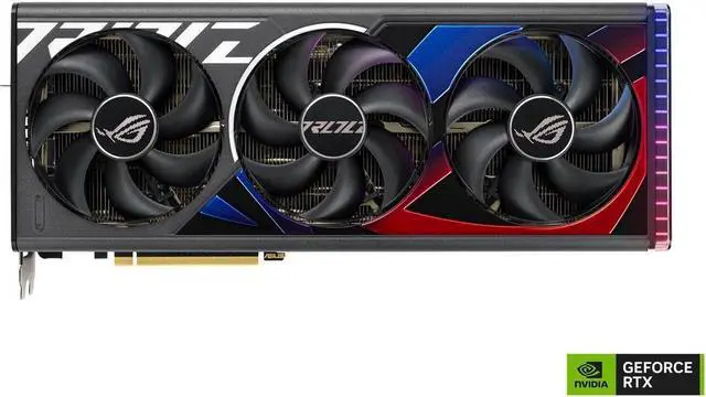 Alt view image 2 of 7 - ASUS ROG Strix GeForce RTX 4080 OC Edition Gaming Graphics Card (PCIe 4.0, 16GB GDDR6X, HDMI 2.1a) ROG-STRIX-RTX4080-O16G-GAMING, Refurbish card