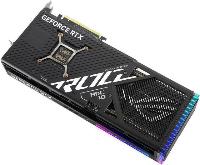 Alt view image 7 of 7 - ASUS ROG Strix GeForce RTX 4080 OC Edition Gaming Graphics Card (PCIe 4.0, 16GB GDDR6X, HDMI 2.1a) ROG-STRIX-RTX4080-O16G-GAMING, Refurbish card
