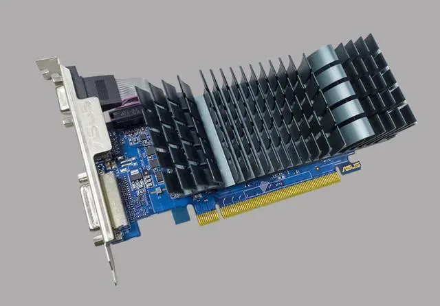 Alt view image 3 of 3 - ASUS GeForce GT 710 GT710-SL-2GD5-BRK-EVO 2GB DDR5 Video Card