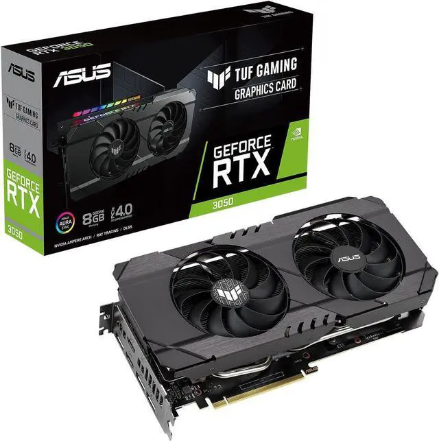 Alt view image 7 of 7 - ASUS TUF Gaming OC Edition GeForce RTX 3050 Video Card TUF-RTX3050-O8G-GAMING
