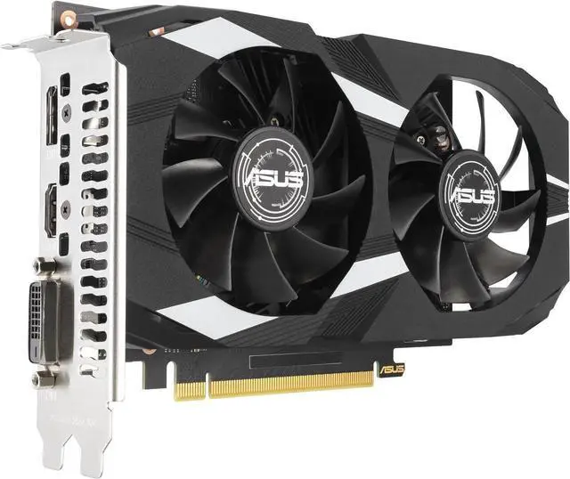 Alt view image 4 of 7 - ASUS Dual NVIDIA GeForce RTX 3050 6GB OC Edition Gaming Graphics Card - PCIe 4.0, 6GB GDDR6 Memory, HDMI 2.1, DisplayPort 1.4a, 2-slot Design, Axial-tech Fan Design, 0dB Technology, DUAL-RTX3050-O6G