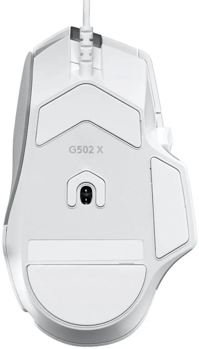 Alt view image 5 of 7 - Logitech (G) G502X  wired Gaming Mouse,  RGB with Weighted Macro Programming, 25600DPI, 13 buttons,  Laptop Big Hand Mouse,for Windows® 7 or later/macOS 10.11 or later/ChromeOS, white
