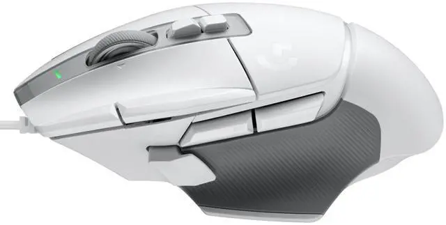 Alt view image 3 of 7 - Logitech (G) G502X  wired Gaming Mouse,  RGB with Weighted Macro Programming, 25600DPI, 13 buttons,  Laptop Big Hand Mouse,for Windows® 7 or later/macOS 10.11 or later/ChromeOS, white