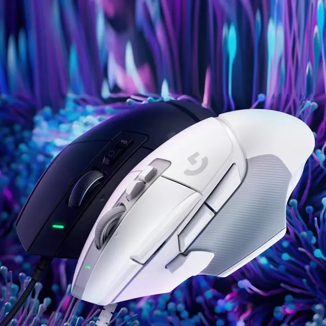 Alt view image 7 of 7 - Logitech (G) G502X  wired Gaming Mouse,  RGB with Weighted Macro Programming, 25600DPI, 13 buttons,  Laptop Big Hand Mouse,for Windows® 7 or later/macOS 10.11 or later/ChromeOS, white