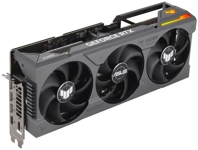 Alt view image 2 of 7 - ASUS TUF Gaming GeForce RTX 4090 Gaming Graphics Card (PCIe 4.0, 24GB GDDR6X, HDMI 2.1a, DisplayPort 1.4a) TUF-RTX4090-24G-GAMING