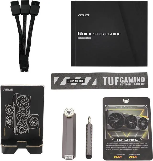 Alt view image 7 of 7 - ASUS TUF RTX 4080 Super OC 16GB GDDR6X TUF-RTX4080S-O16G-GAMING Video Graphics Card