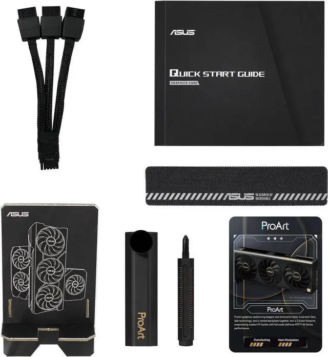 Alt view image 7 of 7 - ASUS ProArt GeForce RTX 4080 SUPER OC Edition Graphics Card (PCIe 4.0, 16GB GDDR6X, DLSS 3, HDMI 2.1a, DisplayPort 1.4a) PROART-RTX4080S-O16G