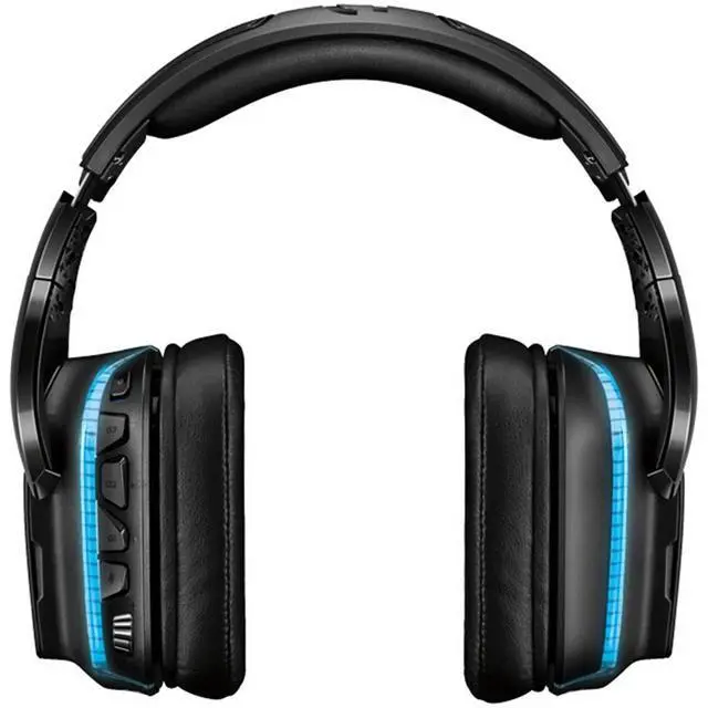 Alt view image 2 of 7 - Logitech G933S Artemis Spectrum  Wireless Gaming Headset, RGB 7.1 Dolby and DTS:X HeadphoneX Surround Sound Gaming Headset - PC, PS4, Xbox One, Switch, and Mobile Compatible - Advanced Audio Black