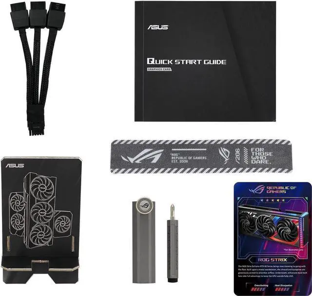 Alt view image 7 of 7 - ASUS ROG Strix GeForce RTX 4070 Ti SUPER Gaming Graphics Card (PCIe 4.0, 16GB GDDR6X, DLSS 3, HDMI 2.1a, DisplayPort 1.4a,) ROG-STRIX-RTX4070TIS-16G-GAMING