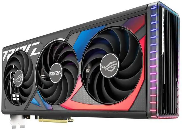 Alt view image 3 of 7 - ASUS ROG Strix NVIDIA GeForce RTX 4070 Ti Gaming Graphics Card (PCIe 4.0, 12GB GDDR6X, HDMI 2.1a, DisplayPort 1.4a) ROG-STRIX-RTX4070TI-12G-GAMING