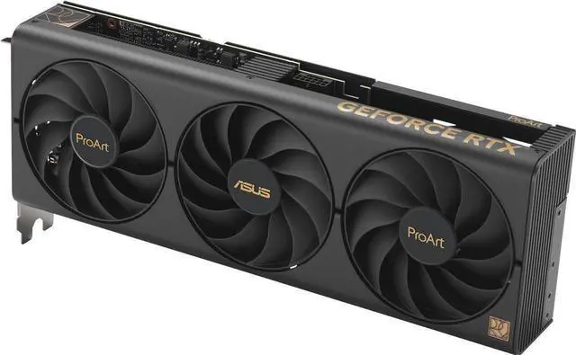 Alt view image 7 of 7 - ASUS ProArt GeForce RTX 4070 SUPER OC Edition Graphics Card (PCIe 4.0, 12GB GDDR6X, DLSS 3, HDMI 2.1a, DisplayPort 1.4a) PROART-RTX4070S-O12G