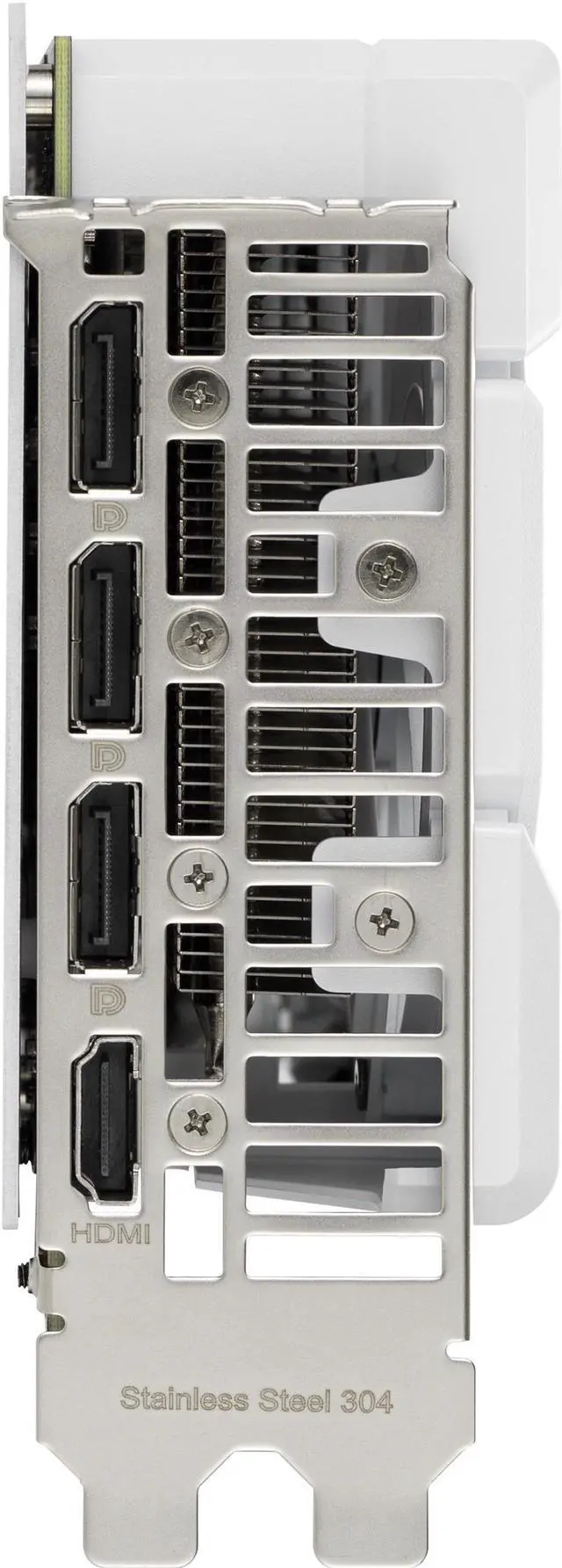 Alt view image 6 of 7 - ASUS Dual GeForce RTX 4070 SUPER EVO White OC Edition PCIE 4.0, 12GB GDDR6X, DLSS 3, HDMI 2.1a, DisplayPort 1.4a, WHITE Video Card DUAL-RTX4070S-O12G-EVO-WHITE