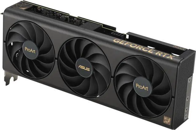 Alt view image 2 of 7 - ASUS PROART Gaming NVIDIA GeForce RTX 4070 OC Edition Gaming Graphics Card (PCIe 4.0, 12GB GDDR6X, HDMI 2.1, DisplayPort 1.4a) PROART-RTX4070-O12G
