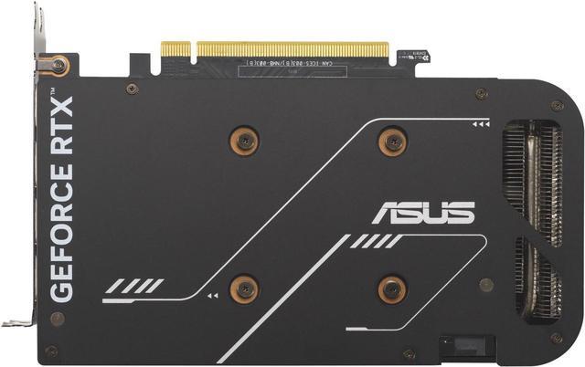 Alt view image 3 of 7 - ASUS Dual GeForce RTX 4060 Ti V2 OC Edition (PCIe 4.0, 8GB GDDR6, DLSS 3, HDMI 2.1a, DisplayPort 1.4a, 2-slot design, Axial-tech fan design, 0dB technology) DUAL-RTX4060TI-O8G-V2