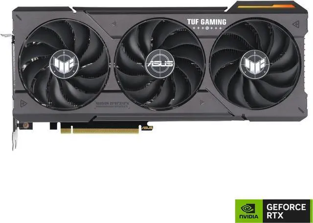 Alt view image 2 of 7 - ASUS TUF Gaming GeForce RTX 4060 Ti OC Edition Gaming Graphics Card (PCIe 4.0, 8GB GDDR6, DLSS 3, HDMI 2.1a, DisplayPort 1.4a) TUF-RTX4060TI-O8G-GAMING