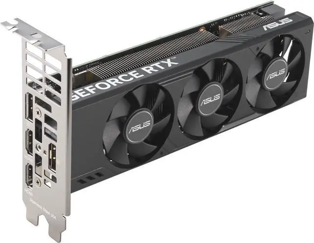 Alt view image 3 of 7 - ASUS LP-BRK GeForce RTX 4060 8GB Graphics Card , RTX4060-O8G-LP-BRK Video Graphics Card GPU