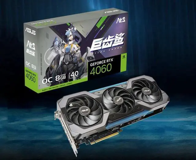Alt view image 2 of 3 - ASUS ATS GeForce RTX 4060 8GB Graphics Card , ATS-RTX4060-O8G-GAMING Video Graphics Card GPU