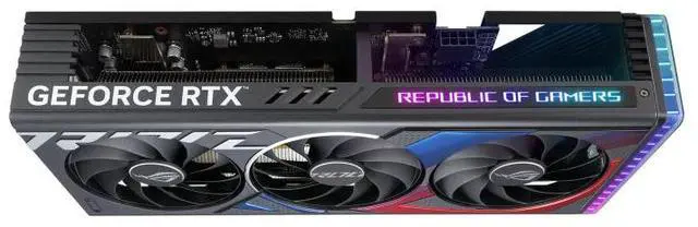 Alt view image 4 of 7 - ASUS GeForce RTX 4060 8GB ROG-STRIX-RTX4060-O8G-GAMING Video Graphics Card GPU