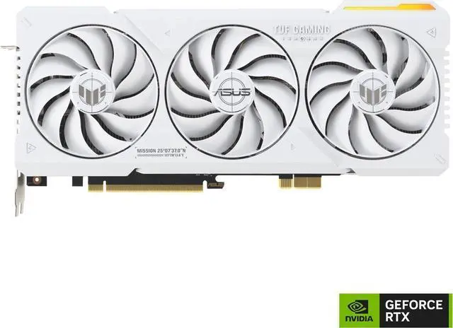 Main image of ASUS TUF Gaming GeForce RTX 4070 Ti SUPER BTF White OC Edition Gaming Graphics Card (Exclusive to ASUS BTF ATX Motherboards, Graphics card high-power gold finger) TUF-RTX4070TIS-O16G-BTF-WHITE