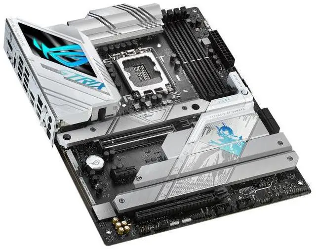 Alt view image 6 of 7 - ASUS ROG Strix Z790-A Gaming WiFi S Motherboard, Z790 LGA 1700 ATX Motherboard, Advanced AI PC-ready, 16+1+2stages, DDR5, WiFi 7, 3x PCIe® 5.0 M.2, USB Type-C®, AI Overclocking/Cooling/AURA SYNC light