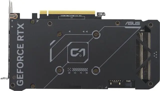 Alt view image 6 of 7 - ASUS Dual GeForce RTX 4060 Ti EVO OC Edition 8GB GDDR6 (PCIe 4.0, 8GB GDDR6, DLSS 3, HDMI 2.1a, DisplayPort 1.4a, Axial-tech fan design, 0dB technology, Auto-Extreme Technology) DUAL-RTX4060TI-O8G-EVO