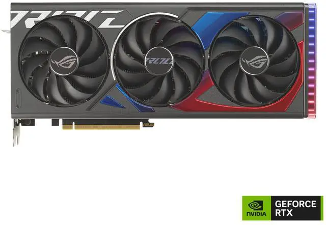 Main image of ASUS ROG Strix GeForce RTX 4060 Ti OC Edition Gaming Graphics Card (PCIe 4.0, 8GB GDDR6, DLSS 3, HDMI 2.1, DisplayPort 1.4a) ROG-STRIX-RTX4060TI-O8G-GAMING