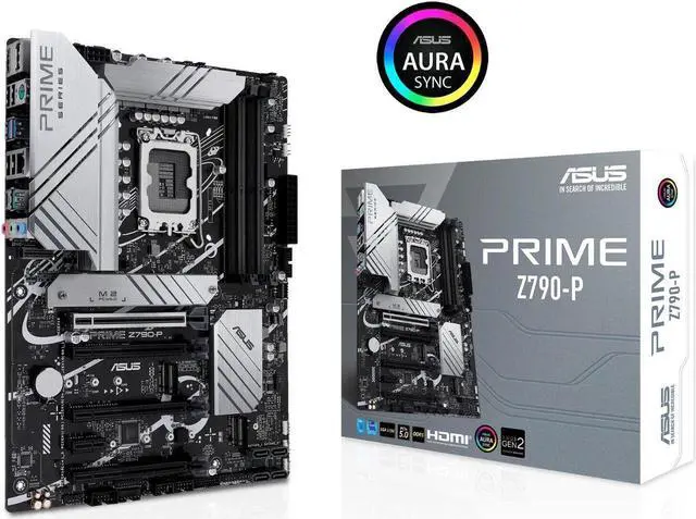 Alt view image 7 of 7 - ASUS Prime Z790-P WiFi LGA 1700(Intel 14th & 13th &12th Gen) ATX motherboard (PCIe 5.0,DDR5,14+1 Power Stages,3x M.2,WiFi 6,Bluetooth v5.2,2.5Gb LAN,front panel USB 3.2 Gen 2 Type-C,Thunderbolt 4(USB