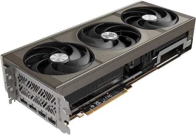 Alt view image 3 of 7 - SAPPHIRE NITRO+ Radeon RX 9070 16GB GDDR6 PCI Express 5.0 x16 ATX Graphics Card 11349-01-20G