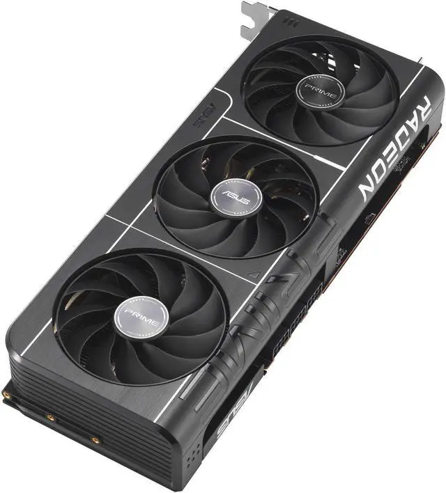 Alt view image 5 of 7 - ASUS PRIME Radeon RX 9070 16GB GDDR6 PCI Express 5.0 RDNA 4 FSR 4 ATX Graphics Card PRIME-RX9070-16G