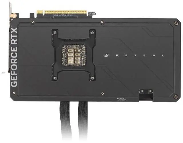 Alt view image 7 of 7 - ASUS ROG Astral LC GeForce RTX 5090 32GB GDDR7 OC Edition ROG-ASTRAL-LC-RTX5090-O32G-GAMING DLSS 4.0 PCI Express 5.0 Graphics Card