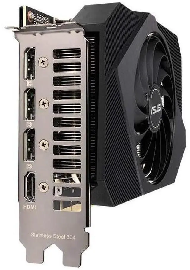 Alt view image 3 of 9 - ASUS Phoenix  GeForce RTX 3050 6GB Gaming Graphics Card - PCIe 4.0, 6GB GDDR6 Memory, HDMI 2.1, DisplayPort 1.4a,  0dB Technology, PH-RTX3050-6G