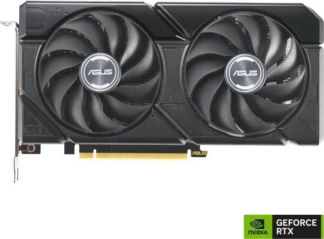Alt view image 2 of 7 - ASUS Dual GeForce RTX 4070 SUPER OC Edition graphics card (PCIe 4.0, 12GB GDDR6X, DLSS 3, HDMI 2.1, DisplayPort 1.4a, 2.56-slot design, Axial-tech fan design, Auto-Extreme Tech) DUAL-RTX4070S-O12G