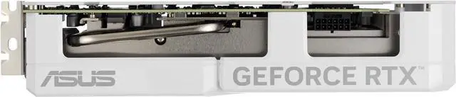Alt view image 4 of 7 - ASUS Dual GeForce RTX 4070 SUPER EVO White OC Edition PCIE 4.0, 12GB GDDR6X, DLSS 3, HDMI 2.1a, DisplayPort 1.4a, WHITE Video Card DUAL-RTX4070S-O12G-EVO-WHITE